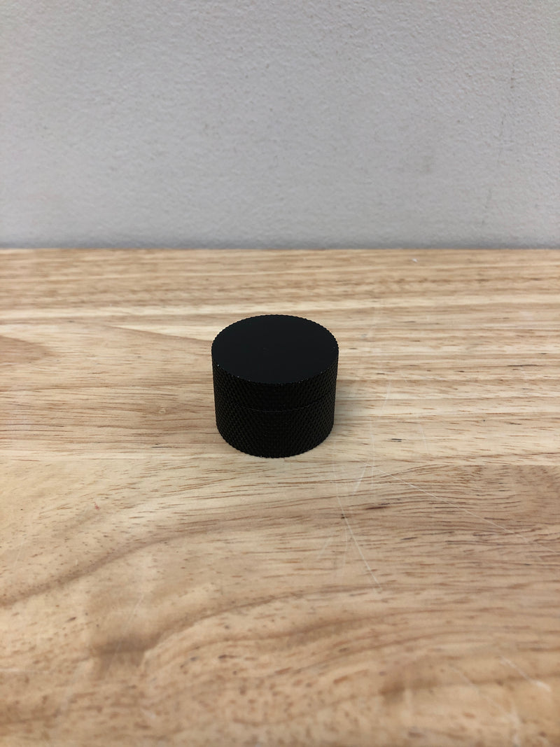 Amerock | Cabinet Knob | Matte Black | 1-1/4 inch (32 mm) Diameter | Transcendent | 1 Pack | Drawer Knob | Cabinet Hardware