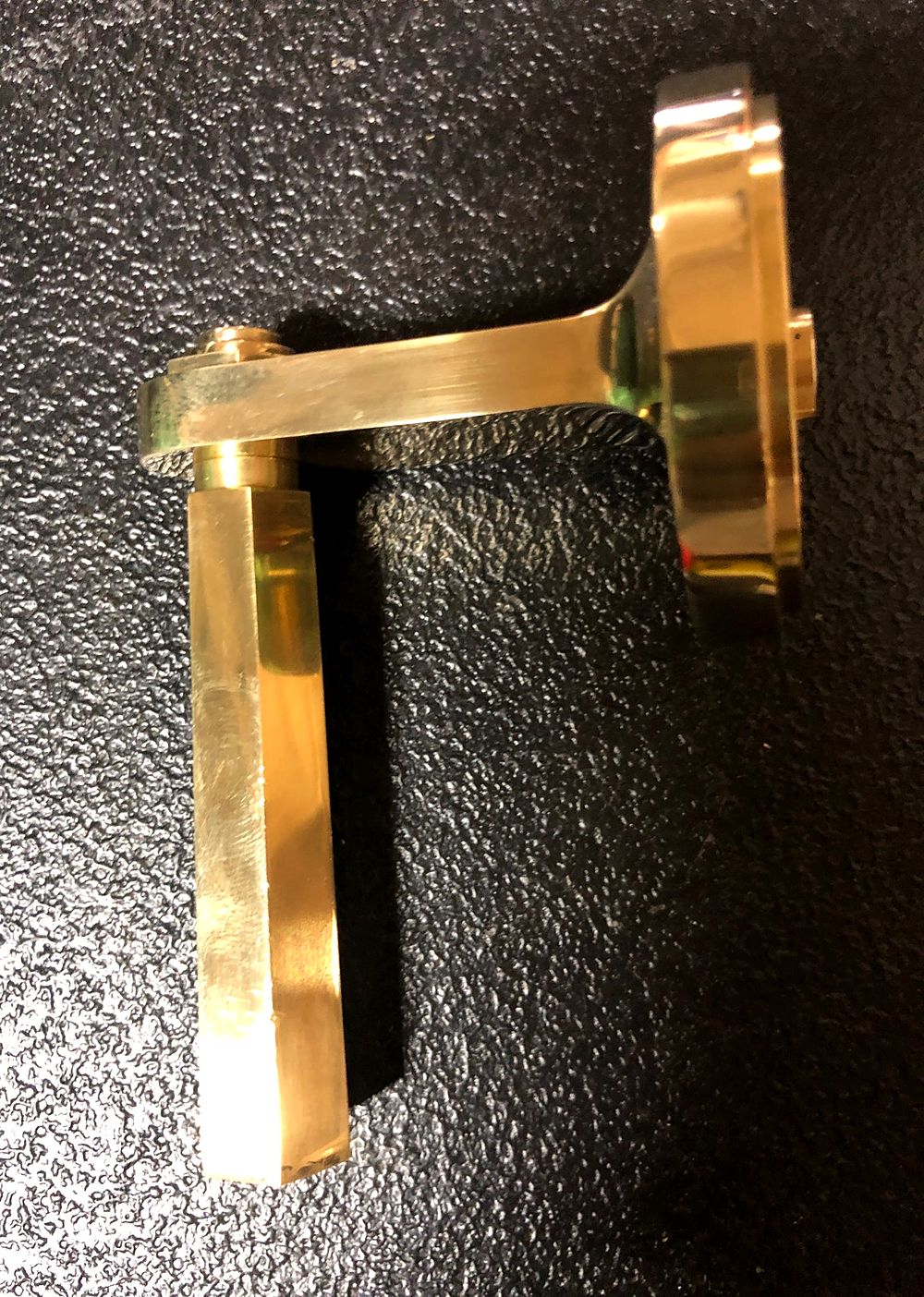 Unlacquered brass faucet handle from Zokos inventory